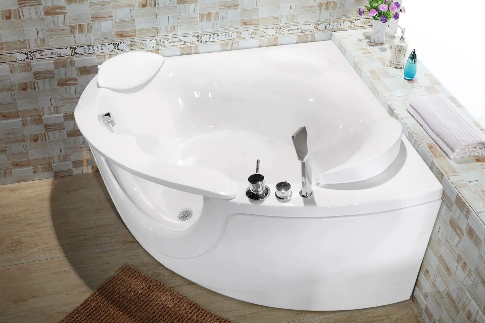 Cada de baie Volle TS-103CC 150х150 (White) - 2