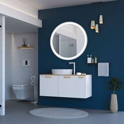 Oglindă Creavit Elata ET1085.01BL (White) Thumb