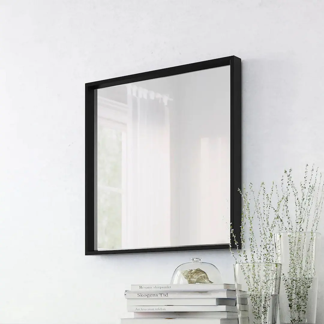 Oglinda Ikea Nissedal 65x65 (Negru)