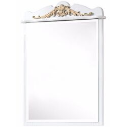 Oglinda КМК 0454.4-01 Versal (White/Gold)