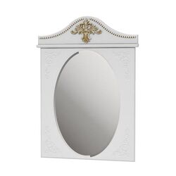 Oglinda КМК 0541.5 Zhozefina (White/Gold)