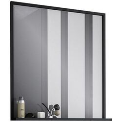 Зеркало c полкой Orka Modena 80 (Black)