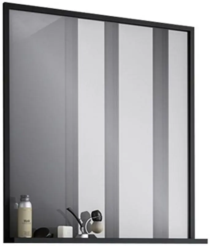 Зеркало c полкой Orka Modena 80 (Black)