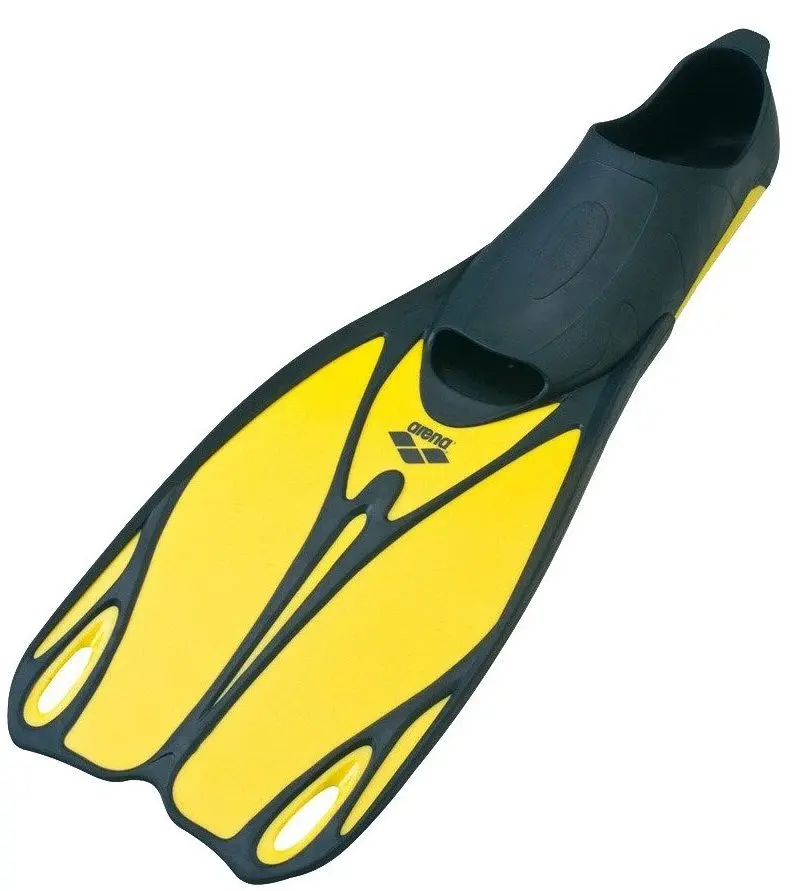 Labe de inot Arena Sea Discovery Fins (Black/Yellow)