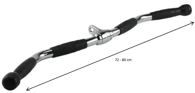 Miner pentru tractiune superioara Dayu Fitness Pro Grip DY-BT-118 (Black/Chrome) - 3