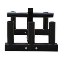 Suport pentru bare si discuri Dayu Fitness DY-DR-1036 (Black) Thumb