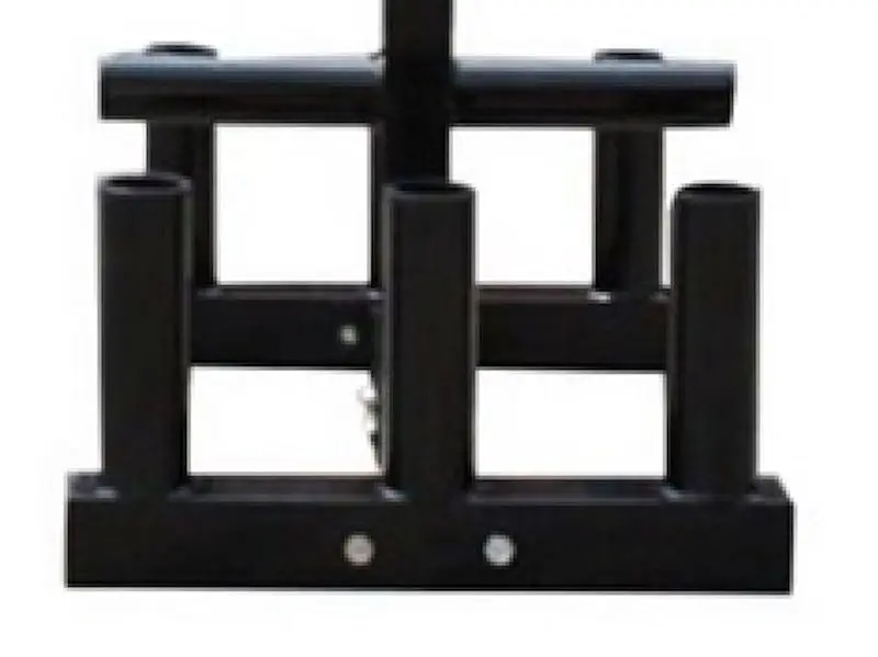 Suport pentru bare si discuri Dayu Fitness DY-DR-1036 (Black) - 3