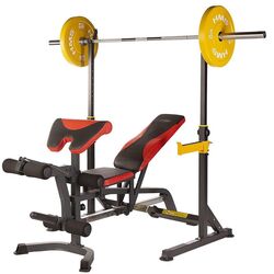 Опора для штанги HMS STR18 (Grey/Yellow) Thumb