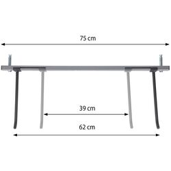 Стойка для аэробных матрасов HMS STR30 (Grey/Black) Thumb