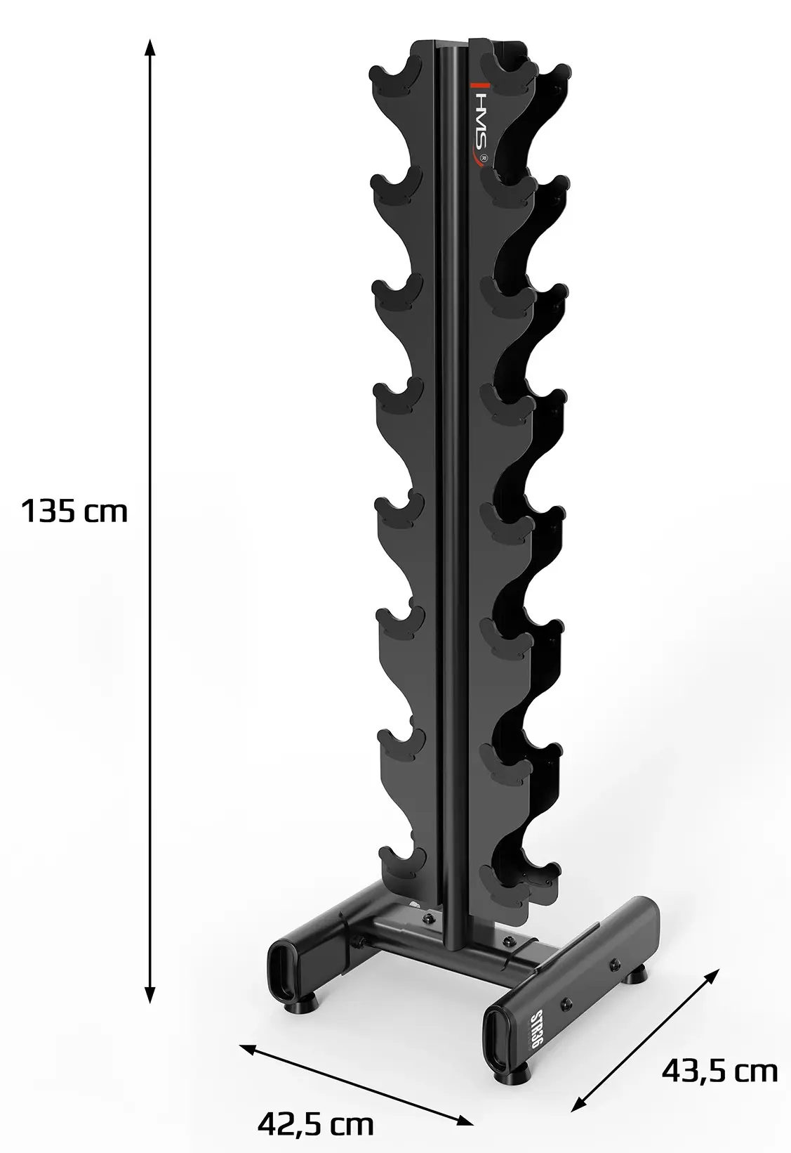 Suport pentru gantere HMS STR36 (Black)
