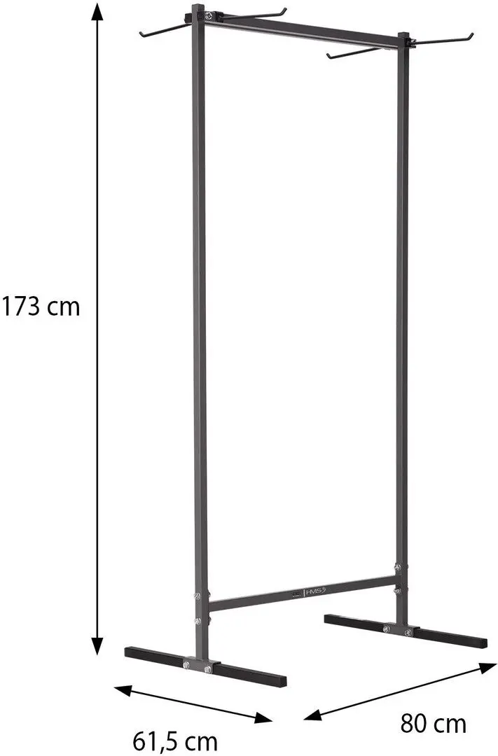 Suport vertical pentru saltele aerobic HMS STR31 (Grey)