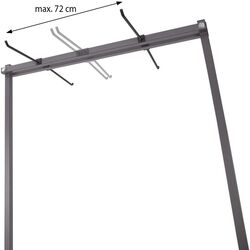 Suport vertical pentru saltele aerobic HMS STR31 (Grey) Thumb