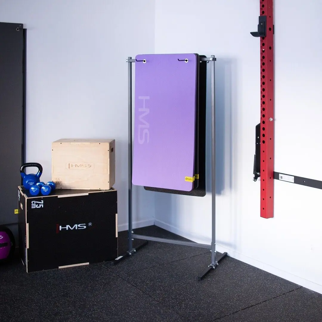 Suport vertical pentru saltele aerobic HMS STR31 (Grey)