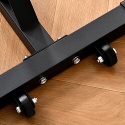 Suport pentru haltera Homcom A91-127 (Black) Thumb