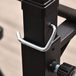 Suport pentru haltera Homcom A91-174 (Black) Thumb