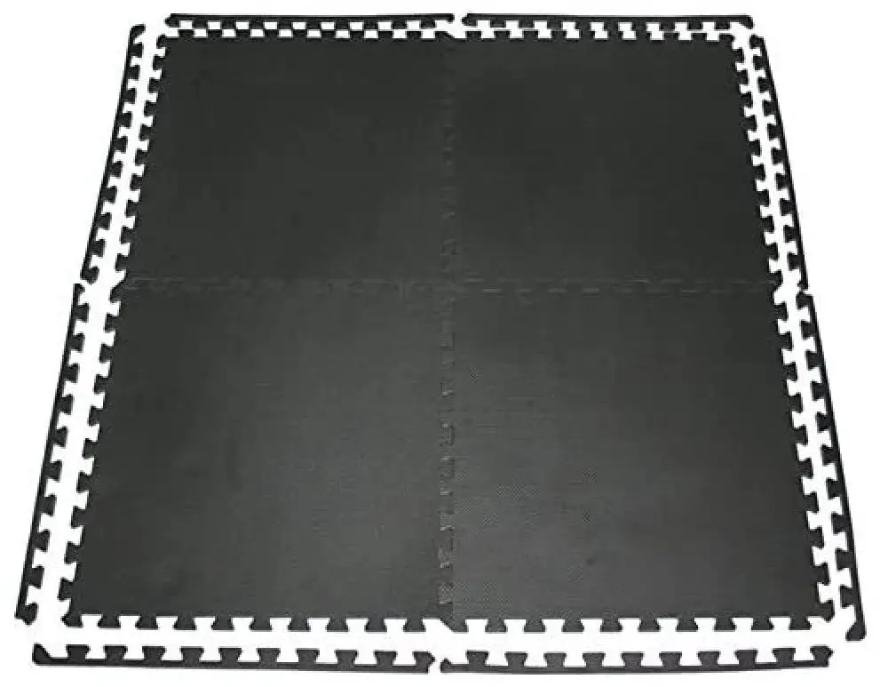 Covoras-puzzle de protectie One Fitness MP10 60x60cm (Black)