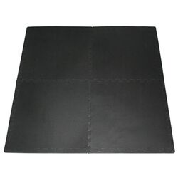 Covoras-puzzle de protectie One Fitness MP10 60x60cm (Black)