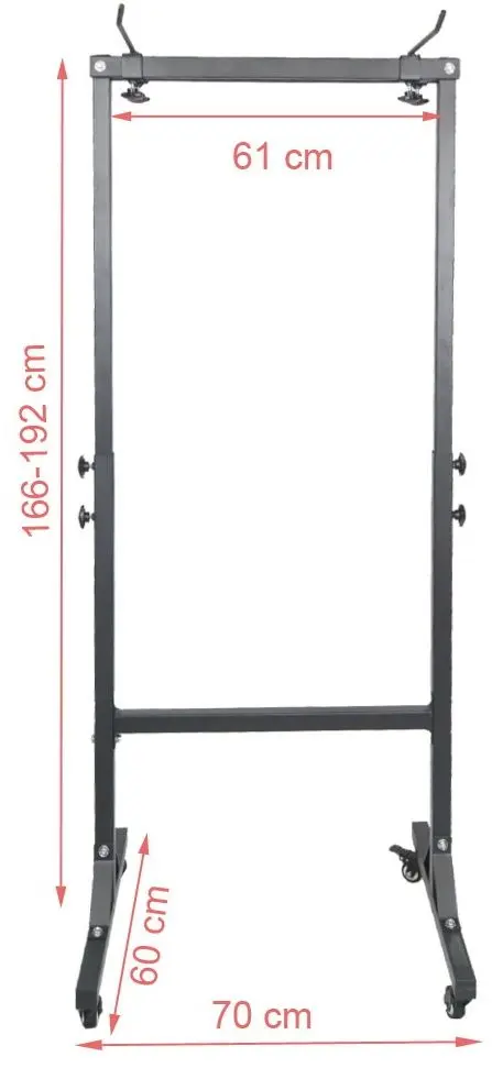 Suport vertical pentru saltele aerobic Sportmann SM1196 (Grey)