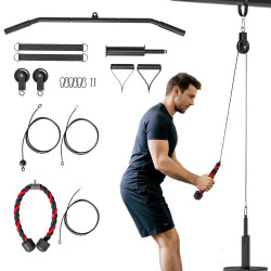 Тросовая система для тяги Sportnow A91-409V00RD (Black/Red) Thumb