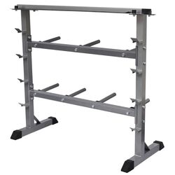 Suport pentru gantere VidaXL 90369 (Grey) Thumb