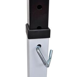 Стойка для штанги VidaXL 90363 (White/Black) Thumb