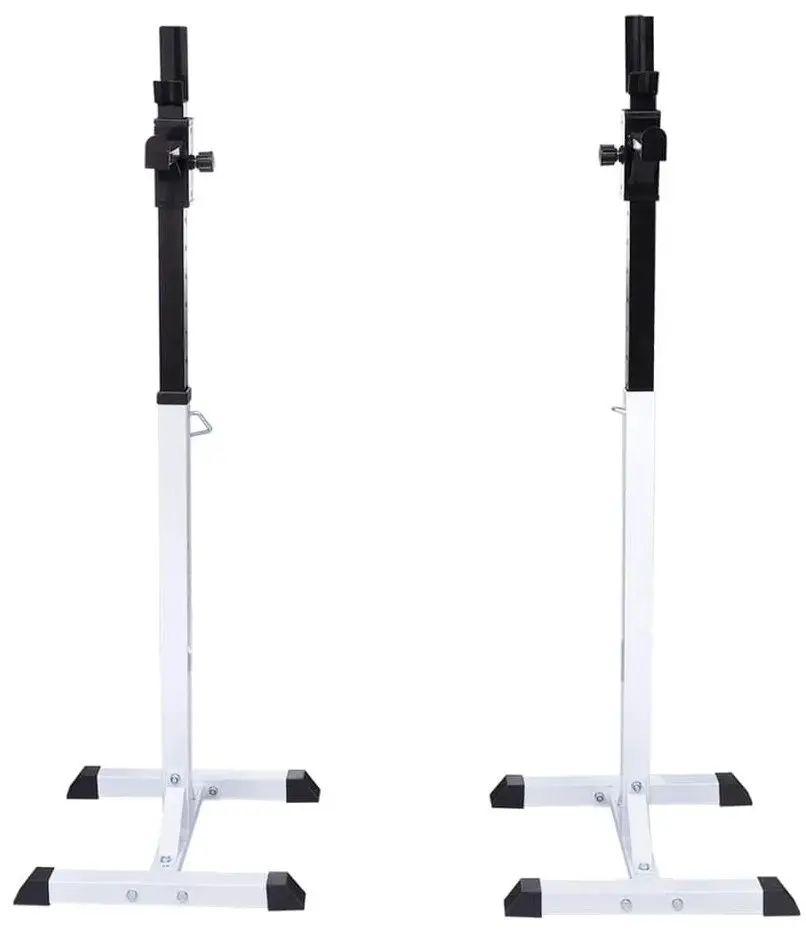 Стойка для штанги VidaXL 90363 (White/Black)