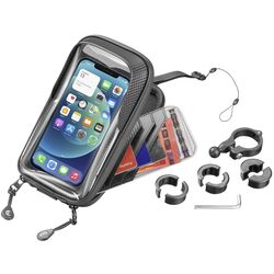 Держатель велосипедный для телефона CellularLine Rider Shield (Black) Thumb