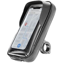 Suport bicileta pentru telefon mobil CellularLine Rider Shield (Black)