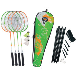 Набор для бадминтона Buffalo Talbot-Torro Attacker (Orange/Green) Thumb