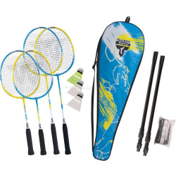 Set de badminton Buffalo Talbot-Torro Family (Blue/Yellow)