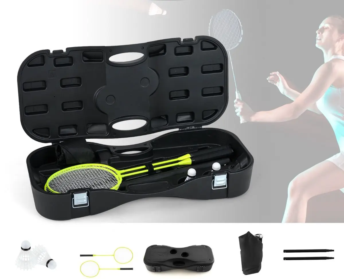 Set de badminton Costway SP38002DK (Black)