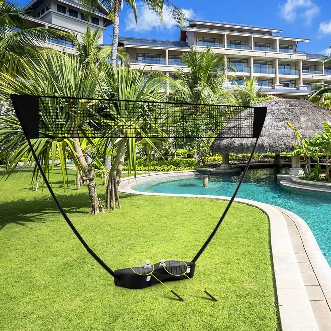 Set de badminton Costway SP38002DK (Black)