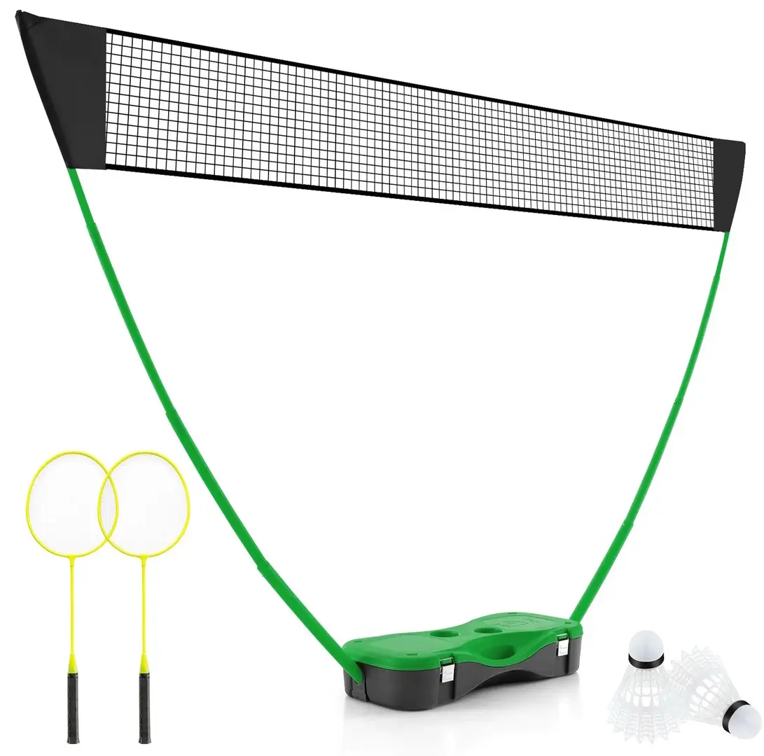 Set de badminton Costway SP38002GN (Green)