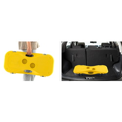 Set de badminton Costway SP38002YW (Yellow) Thumb