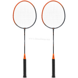 Набор для бадминтона Nils NRZ005 (Black/Orange)