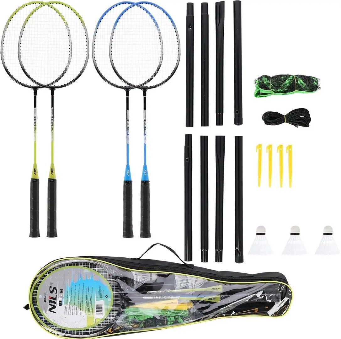 Set de badminton Nils NRZ014 (Green/Blue)