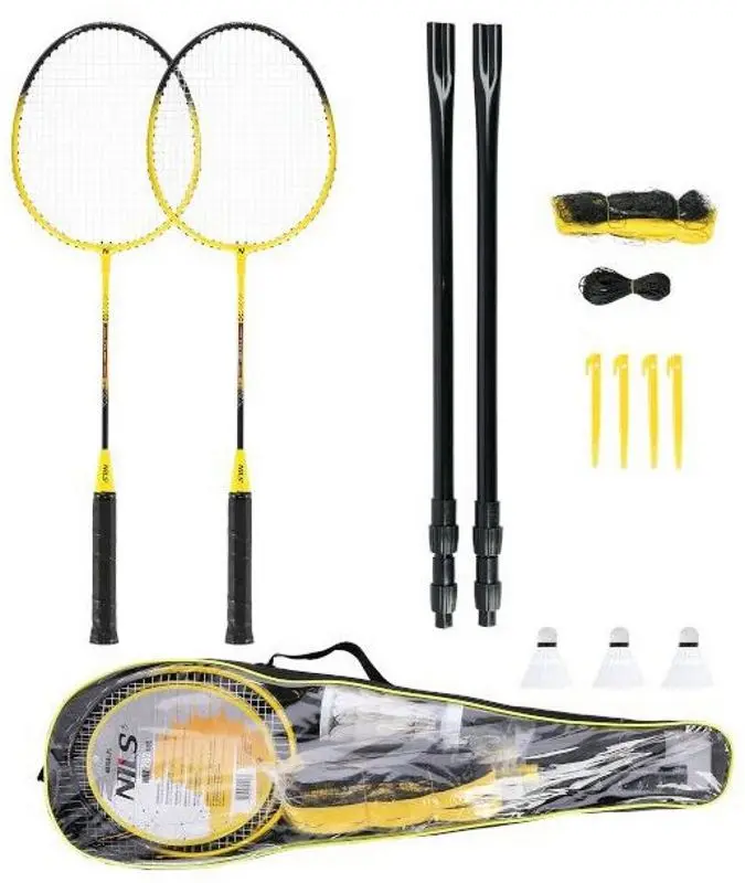 Set de badminton Nils NRZ262 (Yellow)
