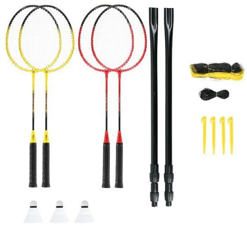 Set de badminton Nils NRZ264 (Yellow/Red)