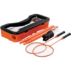 Set de badminton Nils ZSB1 (Black/Orange)