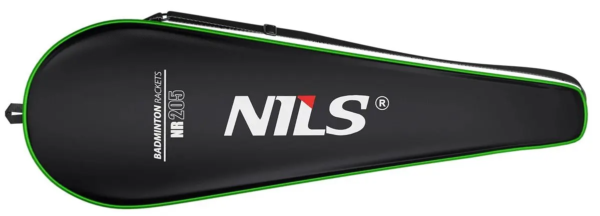 Paleta badminton Nils NR205 (Black/Green)