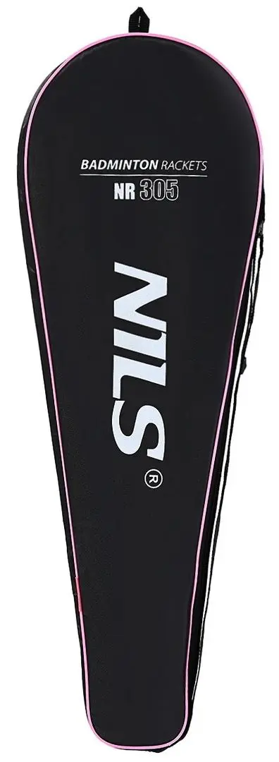 Paleta badminton Nils NR305 (White/Black)