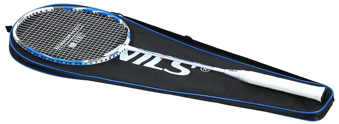 Ракетка для бадминтона Nils NR406 (White/Blue)