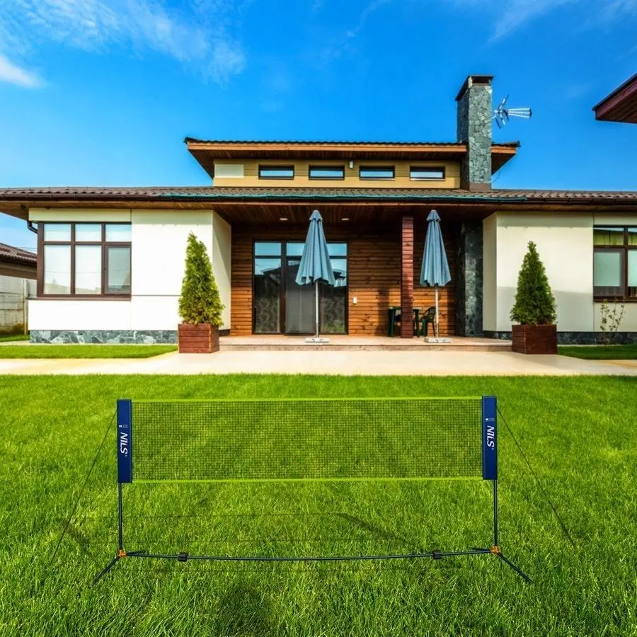 Сетка для бадминтона Nils NN305 (White/Blue)