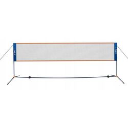 Plasa pentru badminton Nils NN400 (White/Blue)