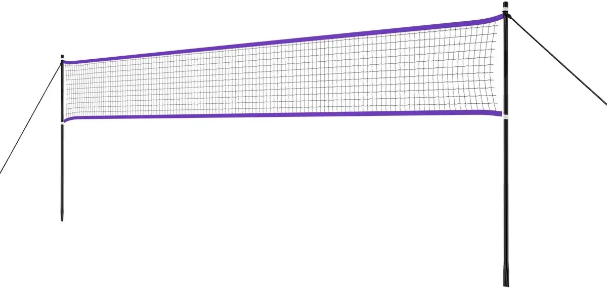 Сетка для бадминтона Nils NT300 (White/Violet)