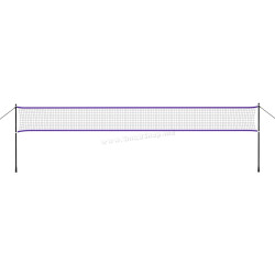 Сетка для бадминтона Nils NT300 (White/Violet)