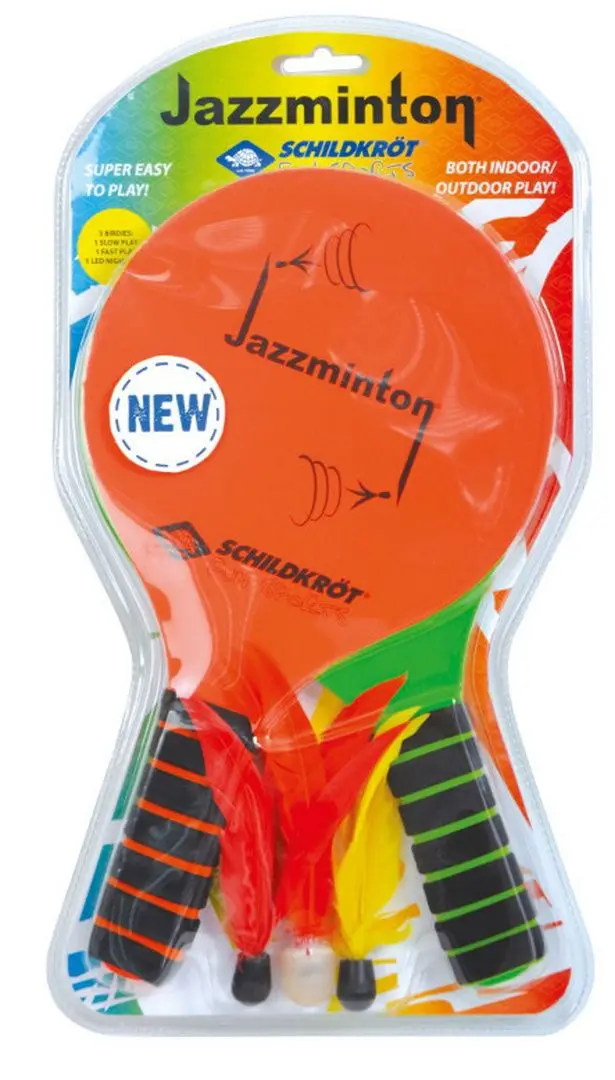 Набор для бадминтона Schildkrot Jazzminton (Green/Orange)