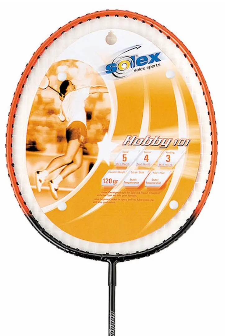 Paleta badminton Solex Hobby 101 (Orange/Black) - 2