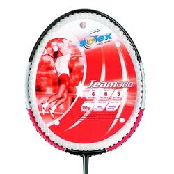 Paleta badminton Solex Team 300 (Red/Black) Thumb