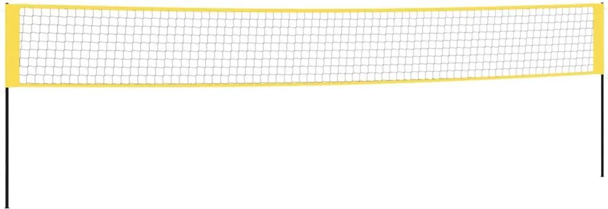 Set pentru badminton  VidaXL 93745 (Yellow/Black)